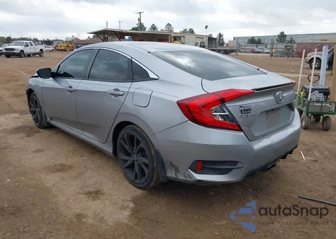 2019 Honda Civic Sport из США, поврежденный, VIN 19XFC2F85KE005991